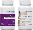 EyePromise Restaurare supliment de sănătate maculară Screen Shield Teen Chewable ochi Vitamina
