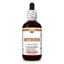 Mirrh lichid extract, Organic Myrrh (Commiphora smirrha) Tincture Herbal Supplement, Hawaii Pharm, Made in USA, 2 fl.oz
