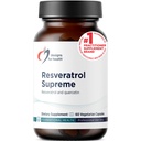 Designs for Health Resveratrol Supreme - Trans Resveratrol from Japanese Knotweed + Querbetin - Healthy Aging + Supplement de suport cardiovascular, Non-GMO (60 capsule)