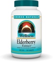 Sursa Naturals Wellness Elderberry Extract pentru suport sistem imunitar * - 500 mg, 120 comprimate