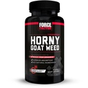 Force Factor Horny Goat buruieni pentru bărbați, Natural Male Drive și Vitality Supliment cu ingrediente naturale pentru absorbție superioară, Seria Fundamentală, 750mg, 60 Capsule