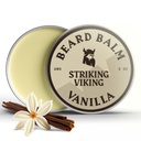 Balsam de barbă vikingă pentru bărbați - Lăsați în balsam de barbă - Balsam styling Made with naturally Derived Beard Butter, Argan & Jojoba Oils (2 Ounce (Pack of 1), Vanilla)