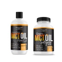 Capsule de ulei MCT și pur C8 MCT Bundle ulei.