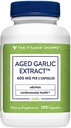 Extractul de usturoi Odorless Aged Vitamin Shoppe - Susţine sănătatea cardiovasculară - 600 MG (300 capsule)