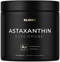 Astaxantină 24mg + Licopen 50mg Rezistenţă clinică Carotenoide Suplimentul pielii w. 100% Natural din MicroAlgae - Cele mai bune suplimente Astexantina pentru sanatatea pielii si pigmentare - Astaxantina