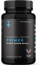 Protekt Primer - Plant-Based BCAA Supliment cu vitamina C - 60 Efervescent Tablets - Vegan BCAA - Pepene verde Flavor - Absorbție maximă pentru performanță optimă și recuperare mai rapidă