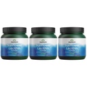 Swanson Floarea-soarelui Lecitină Brain Health Sistem nervos Suport non-GMO Vegetarian fără soia 16 oz (1lb) 454 gram pulbere (3 ambalaj)