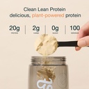 Nuzest - Pea Proteine pulbere - Proteina Lean curat, Premium Vegan plante pe bază de proteine pulbere, lactate gratuit, gluten gratuit, OMG-uri, Shake de proteine, Ciocolata bogata, 100 Serviri, 5.5 lb