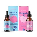 JoySpring Genius picături & Vitamina C - School Backup Bundle 