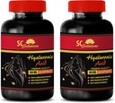 Capsule anti- imbatranire pentru fata - Acid hialuronic Pastile 100 mg - Acid hialuronic Suplimente pentru ochi - 2 Flacoane 120 Capsule