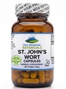 Capsule pure Botanics Mountain St. John's Wort cu 450mg formula de plante organice Herb și St John's Extract de sunătoare Supliment