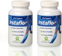 Suport comun Instaflex - Relief comun Studiat clinic Amestec de glucosamină, MSM, salcie albă, Turmeric, ghimbir, Cayenne, Acid hialuronic - 2 ambalaj, 180 capsule