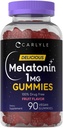 Carlyle Melatonina 1mg Gummies 