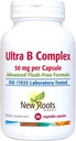 NEW ROOTS HERBAL Ultra Vitamina B Supliment (50mg) cu vitamina B6, B12, Biotin 