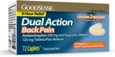 BineSense Dual Acţiune Acetaminofen şi Ibuprofen (AINS) comprimate, 250 mg/125 mg, Back Pain, 72 Conte