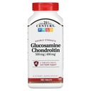 21st Century GLUCOSAMINE & CHONDROITIN DOUBLE STRENGTH 180 TABS