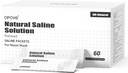 opove Pachete saline pre-amestecate pentru sisteme de irigare Nasala, naturale, și PH echilibrat pentru Sinus Relief, 60 Packs (Curățator de nas nu este inclus)