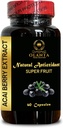 Extract de ACAI Berry - Antioxidant natural Rich Superfood Formula, Acai Berry suport antioxidant, amestec de fructe nergizant - 1 flacon 60 capsule