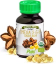 Anzi Sacha Inchi Capsule (Plukenetia volubilis) - Sursa de Omega 3, 6, 9 cu Essential Fatty Acids - Odorless & Sustenabil de origine - Brain Function Supporter - 60 Softgel Pills (1000mg)