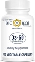 Vitamina D3 (D3- 50k UI, 100 Veg Count)