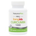 NaturasPlus PRO Longvida Curcumin 1000 mg - 30 comprimate - Promovează protecție radicală sănătoasă - non-GMO, Vegan & Gluten gratuit - 30 Serviri