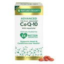 Natura's Bounty Advanced Triple Absorb Co Q-10, Heart Health, Rapid Release Softgels, 90 Ct