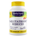 Origini sănătoase L-Glutatione 250 mg (Setria, Non-GMO, Gluten Free, Antioxidant, Suport Imun, Skin Support), 60 Veggie Caps