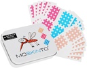 Moskinto The Original Mosquito Itch Relief Patches for Kids & Adulți, Bug Bite Patches Soothe Umflare & Mâncărime, Anti Mâncărime Bug Ajutor, Instrumentul alternativ de aspirare, Family Pack, 42 Conte