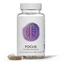 InfiniWell Focus Supliment - Breakthrough Nootropic - Ajutor Brain Health & Working Memory Support - Optimize Daily Neurological Processing, Mental Acuity, Energy & Cognitive Function (30 capsule)