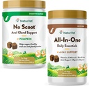 NaturVet All-in-One Dog Supliment - pentru suport comun, Digestion, Skin, Coat Care 