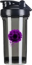 Cancer pancreatic Conștiință 18 Ounce Shaker Sticluță Drink Mixer Leak-proof Proteina Shakes Masă Shakes Sticle 500ML/18 Oz Black &-1&-1-1