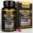 9-in-1 Urolitin Un supliment pentru femei Anti-îmbătrânire 1000mg: Capsule antioxidante cu Trans-Resveratrol și CoQ10 - Statele Unite ale Americii Lab Suport verificat imbatranire sanatoasa si reinnoire celulara