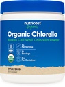 Nutricost Organic Chlorella pulbere 8oz - 3000mg Per Servire - non-GMO, Gluten gratuit