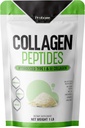Proba de nutriție Colagen Peptide pulbere (tip I, III) pentru parul de piele unghie comun, hidrolizat pentru o mai bună absorbție coligen, non-GMO verificat, Keto prietenos și gluten gratuit, alb, 16 Oz