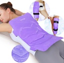 Revix Extra-Larg Back Ice Pack, Reutilizabil Gel Cold Compress Wrap pentru ajutor complet spate, Ideal pentru dureri musculare, Oboseală, Recuperare, și dureri musculare Sore 