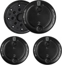 2 Packs (16 Pcs) Unitron Wax Guards Cerushield Disk v2.0 098-0445 pentru phonak, accesorii auditive Filtre de ceară, Phonak Audiere Filtrați Wax Guard