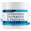 Roycederm Dermatită Seboreică Cremă, Tratament de scalp pentru Psoriazis, Foliculită, Scalp uscat, Mătreaţă, Crema Anti-Itch pentru Relief Soothing