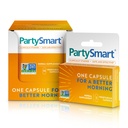 Himalaya PartySmart, 10 capsule individuale - Dezintegrarea alcoolului Sprijin pentru ficat pentru o mai bună dimineață după băut - Bazat pe plante, Vegan, non-GMO, Gluten gratuit, Studiat clinic