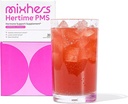 MIXHERS Hertime PMS - Suport hormonal pentru femei - PMS & Confort menstrual - cu Chasteberry, Peony Roots, Siberian Ginseng - Supliment pentru femei - 15 bautura Pachete - Zahăr gratuit - rodie Mango