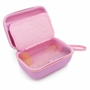 CASEMATIX Pink Case Bag Compatibil cu inhalator de astm, măşti, spaţier - Numai caz