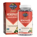 Gradina de viata Herbals Menopause Supliment cu S-equol & Trans-Resveratrol pentru Multi-Symptom Relief, Keranat pentru mai gros, Fuller Hair Growth 