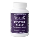 Dr. Amin creierMD somn odihnitor - 60 capsule - Promovează relaxare și calm, conține melatonină, valeriană, GABA & Magneziu, formare non-habit - gluten-free - 15 serviri