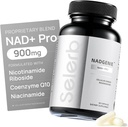 Selerb NR900 - NAD+ Supliment pentru Skin Aging Support, Cellular Energy Support and Focus, High Potenty - 60 Conte - Suplimente de wellness Dietery