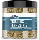 Earthborn Elements Tribulus Terrestris 200 Capsules, Pure & Undiluted, No Additives
