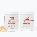 TB12 Pudră de proteine pe bază de plante - Vanilie & Ciocolată Multi-Pack, 24g Proteina de Pea, Vegan, 1g Carb Net, non-GMO, lactate-Free, Zahar-Free (60 Servings)