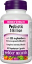 Webber Naturals Femeii Multi Probiotic cu Cranberry, 45 capsule