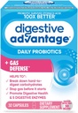 Avantaje digestive Enzime rapide Acting + Zilnic Probiotic Preveni gaz și rupe în jos particule alimentare 32 capsule conte