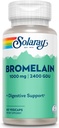 SOLARAY Bromelain Supliment, 1000mg 