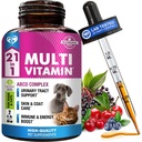 Cat & Dog Multivitamine lichid cu glucosamină și afine 